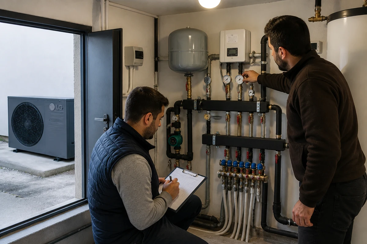 Elazığ Isı Pompası Montajından Sonra Kontrol ve Bakım